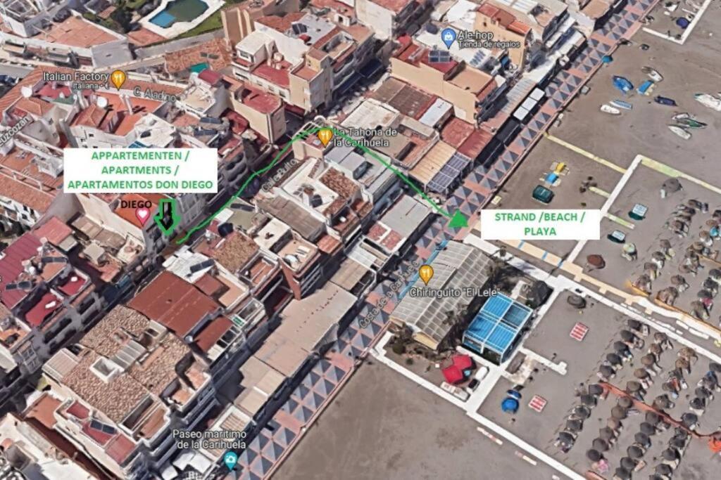 Precioso Estudio Junto Al Mar, Apartamentos Don Diego En La Carihuela トレモリノス エクステリア 写真